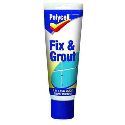 Polycell Tile Fix & Grout Tube 330g, White
