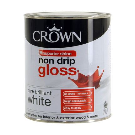 Crown Retail Non Drip Gloss PBW PBW 0.75 L