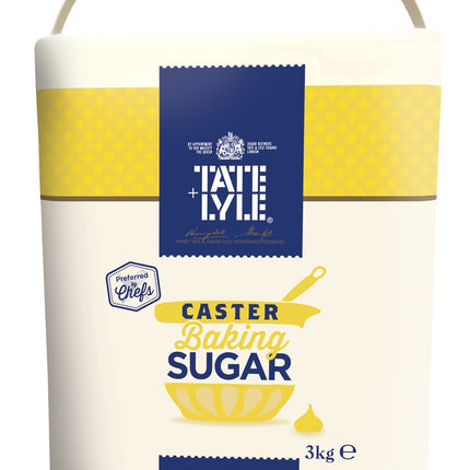 Tate and Lyle Caster Sugar Drum 3 kg