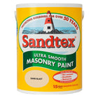 Sandtex 5 litres Ultra Smooth Masonry Paint Sandblast