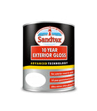 Sandtex 10 Year Exterior Gloss 2.5 Litre Brilliant White