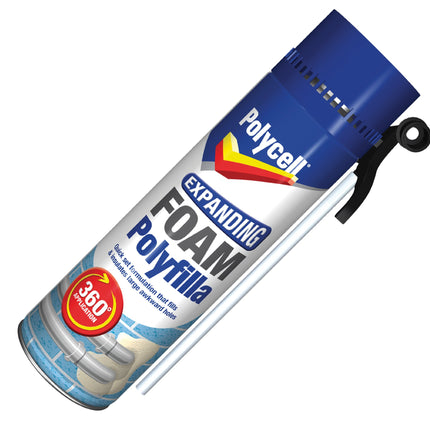 Polycell EFFGG500 500ml Expanding Foam Filler Gap Gun