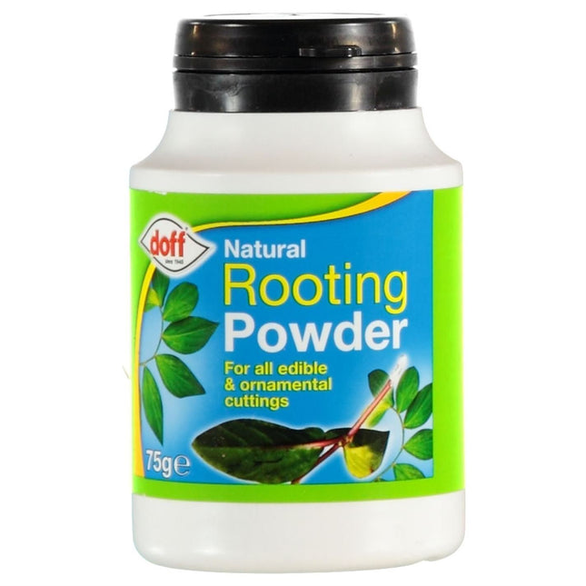 2 x Doff® Natrural Rooting Powder 75g - Help New Roots On Cuttings and Promotes Strong Healthy Roots