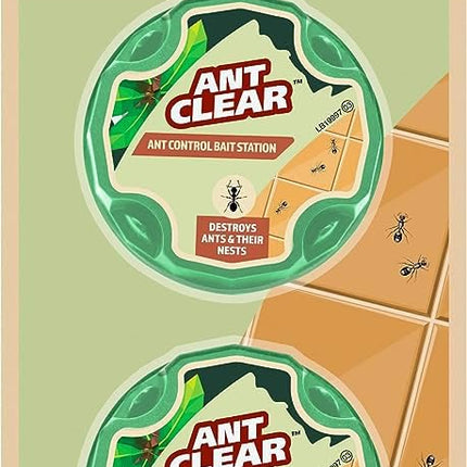 ANT CLEAR - Bait Stations (1 PACK (2 Bait Stations))