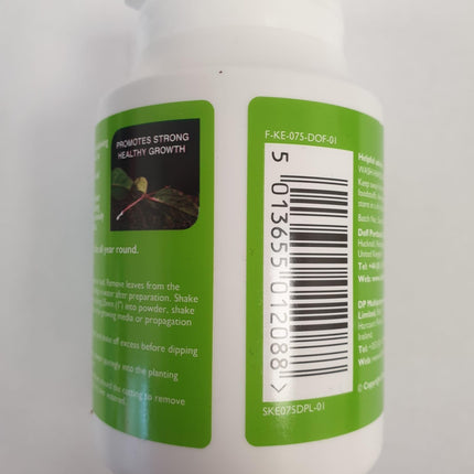 Doff Pack of 3 Natural Rooting Powder for Plant and Cuttings 75grams