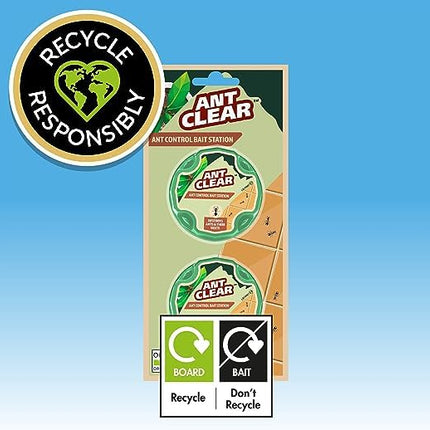 ANT CLEAR - Bait Stations (1 PACK (2 Bait Stations))