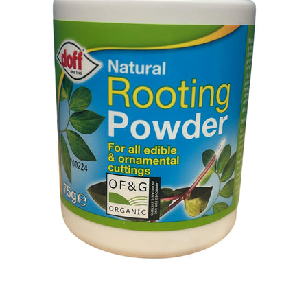 Doff Pack of 3 Natural Rooting Powder for Plant and Cuttings 75grams