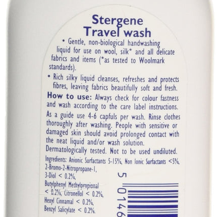 Stergene Gentle Care Travel Wash for Handwash Delicates, 100ml