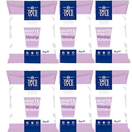 Tate and Lyle White Vending Sugar 2Kg Bags ( 2kg - 12kg) (6)