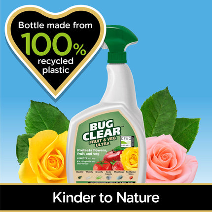 Bug Clear Ultra Fruit and Veg Plant Protection, Ready To Use, 800 ml