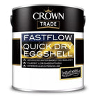 Crown Trade Fastflow Quick Dry Eggshell White-2.5 L