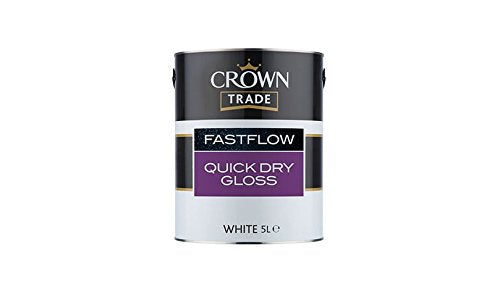 Crown Trade FastFlow Quick Dry Gloss White 2.5ltr