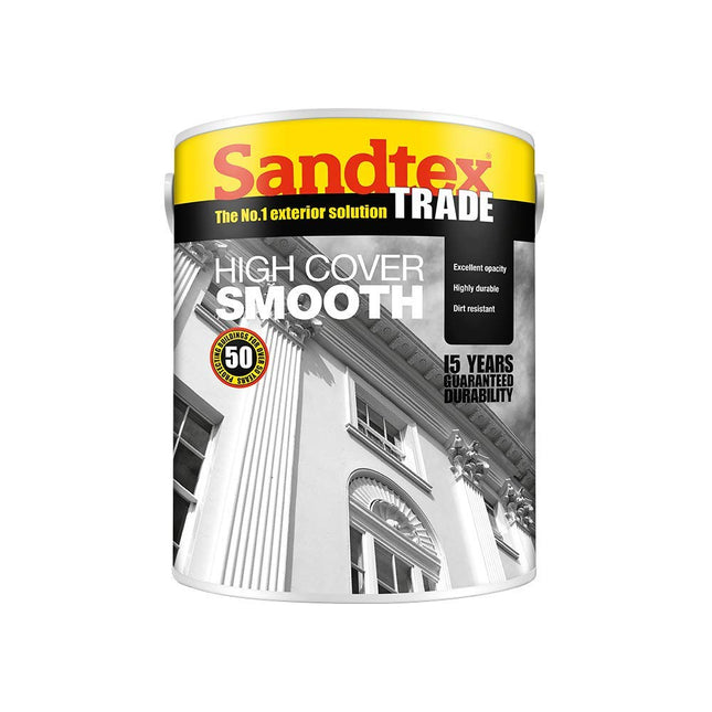 Sandtex Trade High Cover Smooth 5lt Magnolia