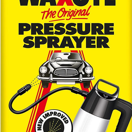 Waxoyl High Pressure Sprayer Kit with Extension Hose and Spray Nozzle for Car Wax Spray and Car Polish. Car Care Kit by Hammerite for Waxoyl, Perfect for Car Shampoo and Wax