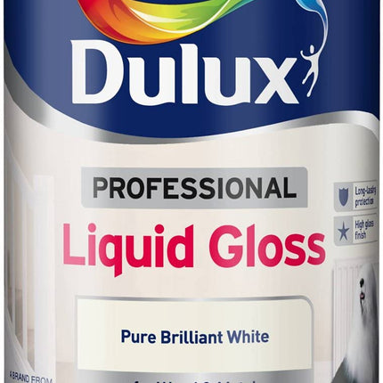 Dulux Professional Liquid Gloss 750ml Pure Brilliant White