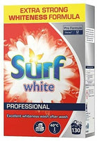 Surf Professional Laundry Detergent Clothes Washing Powder White 130 Washes