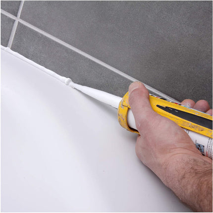 Everbuild 3 X General Purpose Silicone - Multi-Purpose Silicone sealant - 280ml (Clear)