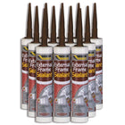 12X Everbuild Brown External & Internal Acrylic Frame Sealant - 310ml