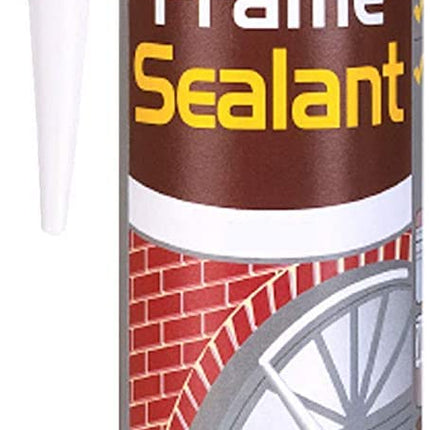 Everbuild White External Frame Sealant - 4 Tubes