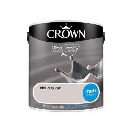 Crown Retail Core Emulsion Matt Cloud Burst 2.5 L