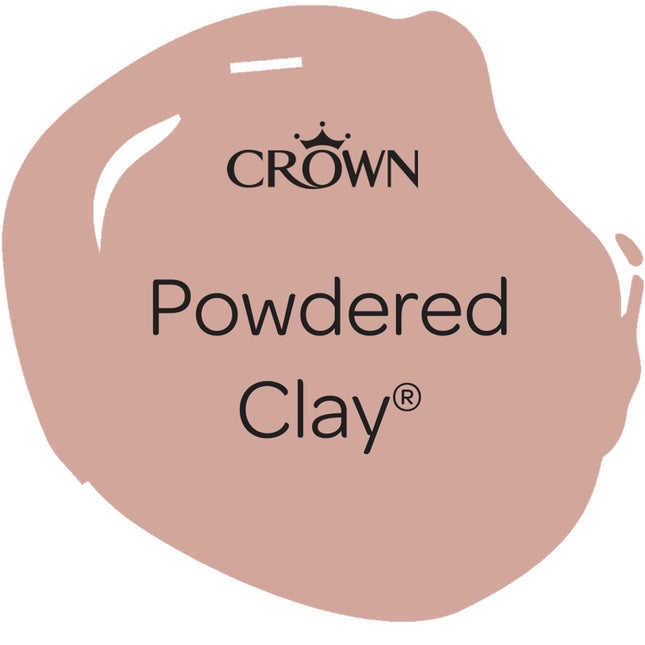 2.5L CROWN Standard Breatheasy Matt Emulsion Paint - Powdered Clay