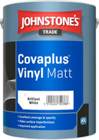 5LTR - JOHNSTONES TRADE COVAPLUS MATT EMULSION BRILLIANT WHITE