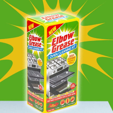 Elbow Grease, Oven Cleaning Kit 1 Count (Pack of 1)