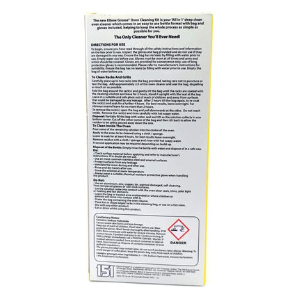 Elbow Grease, Oven Cleaning Kit 1 Count (Pack of 1)