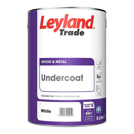 Leyland Trade Undercoat - White 5L