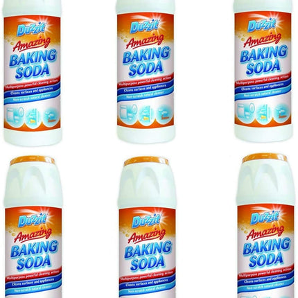 Duzzit 3 x Amazing Baking Soda Multi Purpose Household Cleaner - 500g (6 Pack)