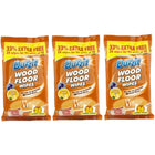 3 x 24 Pack Duzzit Wood Floor Wipes Suitable For Laminate And Wood Floors