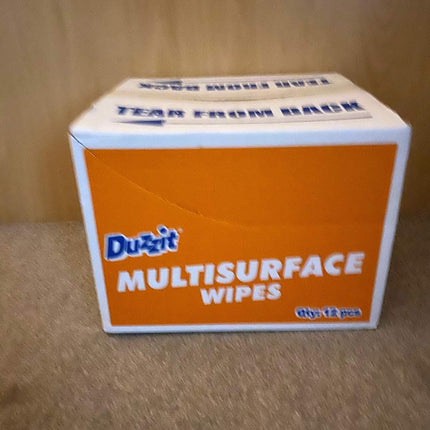 Duzzit Multisurface Wipes Kitchen, Bathroom Hard Surface Wipes (50 Jumbo Wipes) 25% Extra (2)