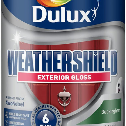 Dulux Weathershield Exterior Gloss 750ml Buckingham (445517)