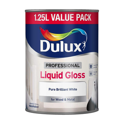 Dulux 1.25L Professional Liquid Gloss White by Dulux