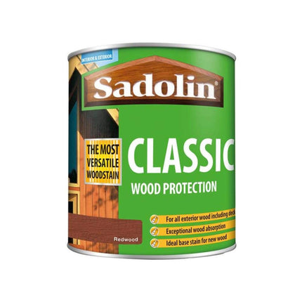 Sadolin Classic Wood Protection 1 litre - Redwood