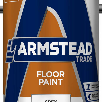 Armstead 5218610 5L Trade Floor Paint - Grey