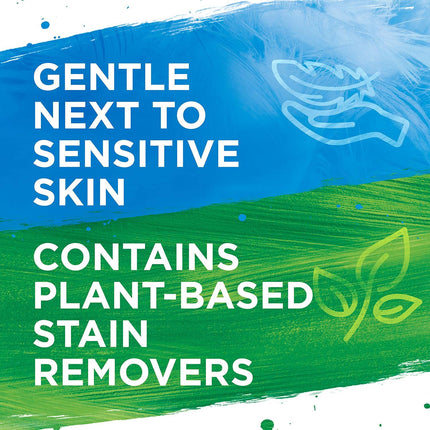 2 Pack of Persil Non Bio Tough On Stains, Gentle Next to Sensitive Skin Laundry Washing Liquid Detergent 100% Recyclable Bottle 92 Wash, 2.484L
