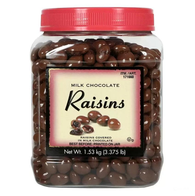 CONCEPTA LONDON Milk Chocolate Raisins, 1.53kg