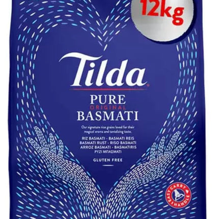 Tilda Pure Basmati Rice 12Kg