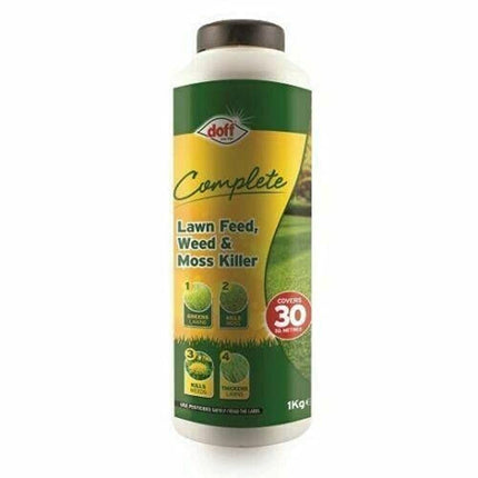 Doff Complete Lawn Feed, Weed & Mosskiller 1kg - LM-030