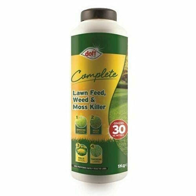 Doff Complete Lawn Feed, Weed & Mosskiller 1kg - LM-030