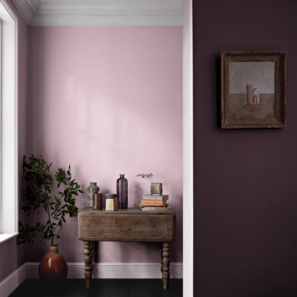 CROWN 2.5L Breatheasy MATT Emulsion Paint for Walls & Ceilings - RASPBERRY SOUFFLE