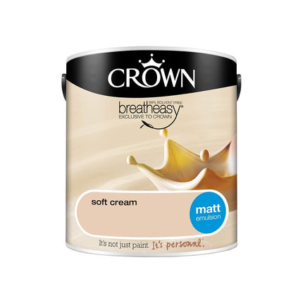 Crown Retail Core Emulsion Matt Soft Cream 2.5 L