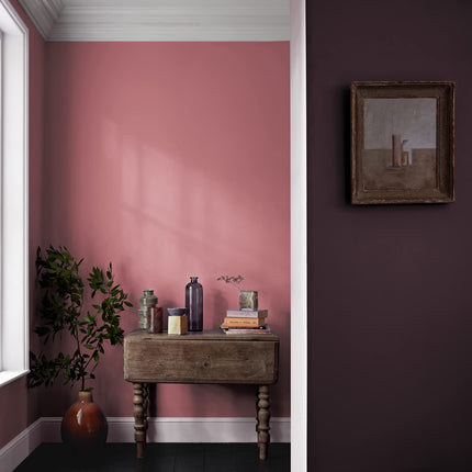 CROWN 2.5L Breatheasy MATT Emulsion Paint for Walls & Ceilings - RHUBARB ROSE