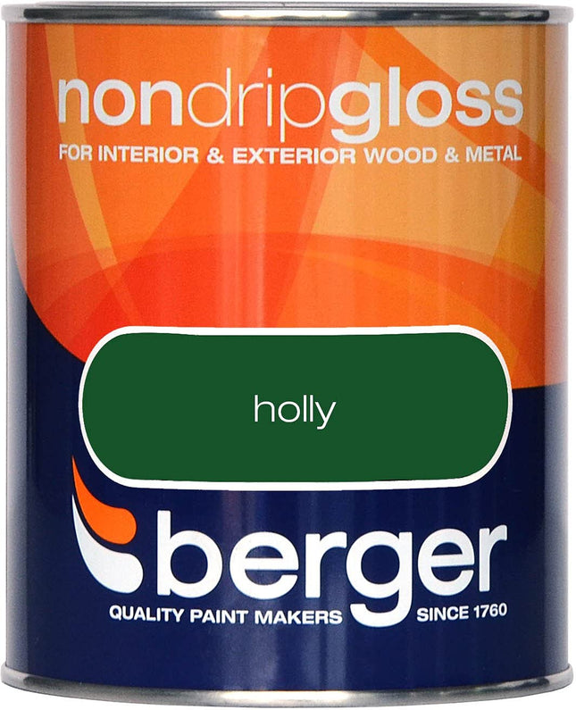 Berger Non Drip Gloss 750ml Holly (306026)