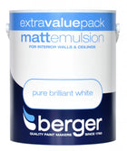 Berger Vinyl Matt 3L White, 273201