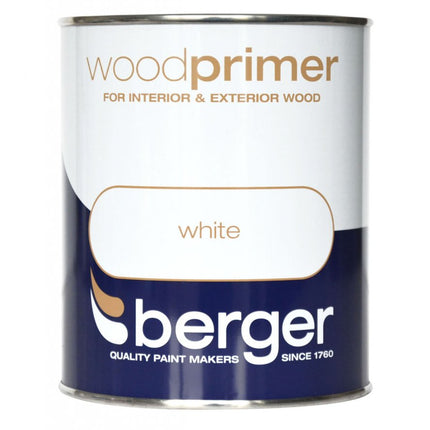 Berger Wood Primer 750ml White