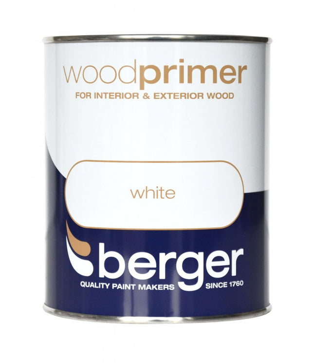 Berger Wood Primer 750ml White
