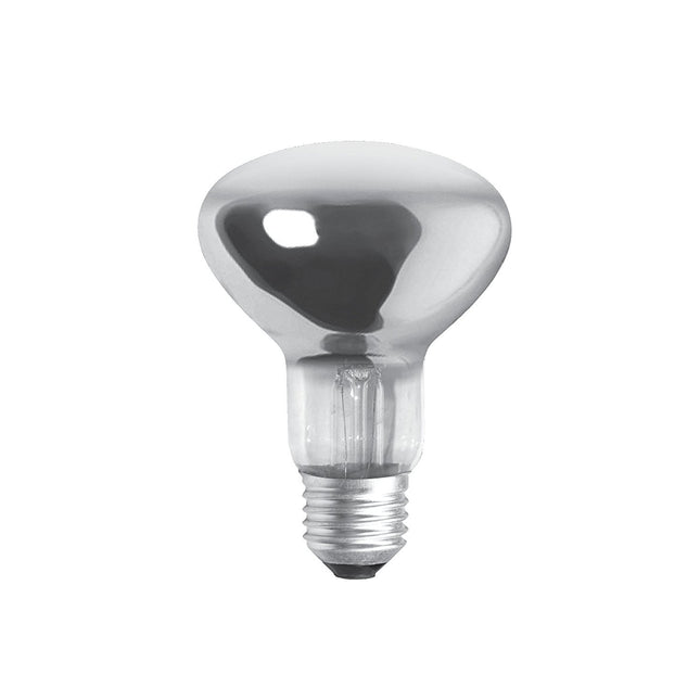 10 x R63 Spot Reflector Lamp 42W = 60W Equivalent ES E27 Edison Screw Cap Clear Low Energy Saving Halogen