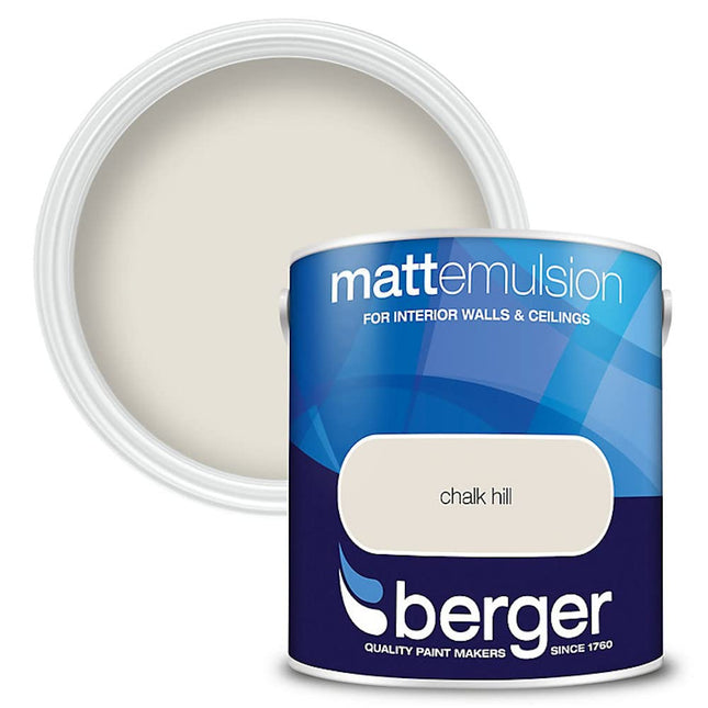 Berger Matt Emulsion 2.5L Chalk Hill